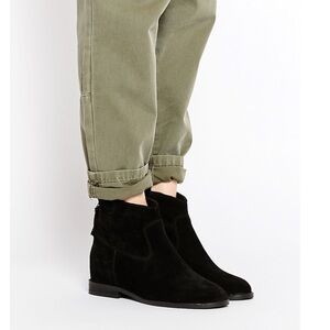 ASOS Suede Western Boots